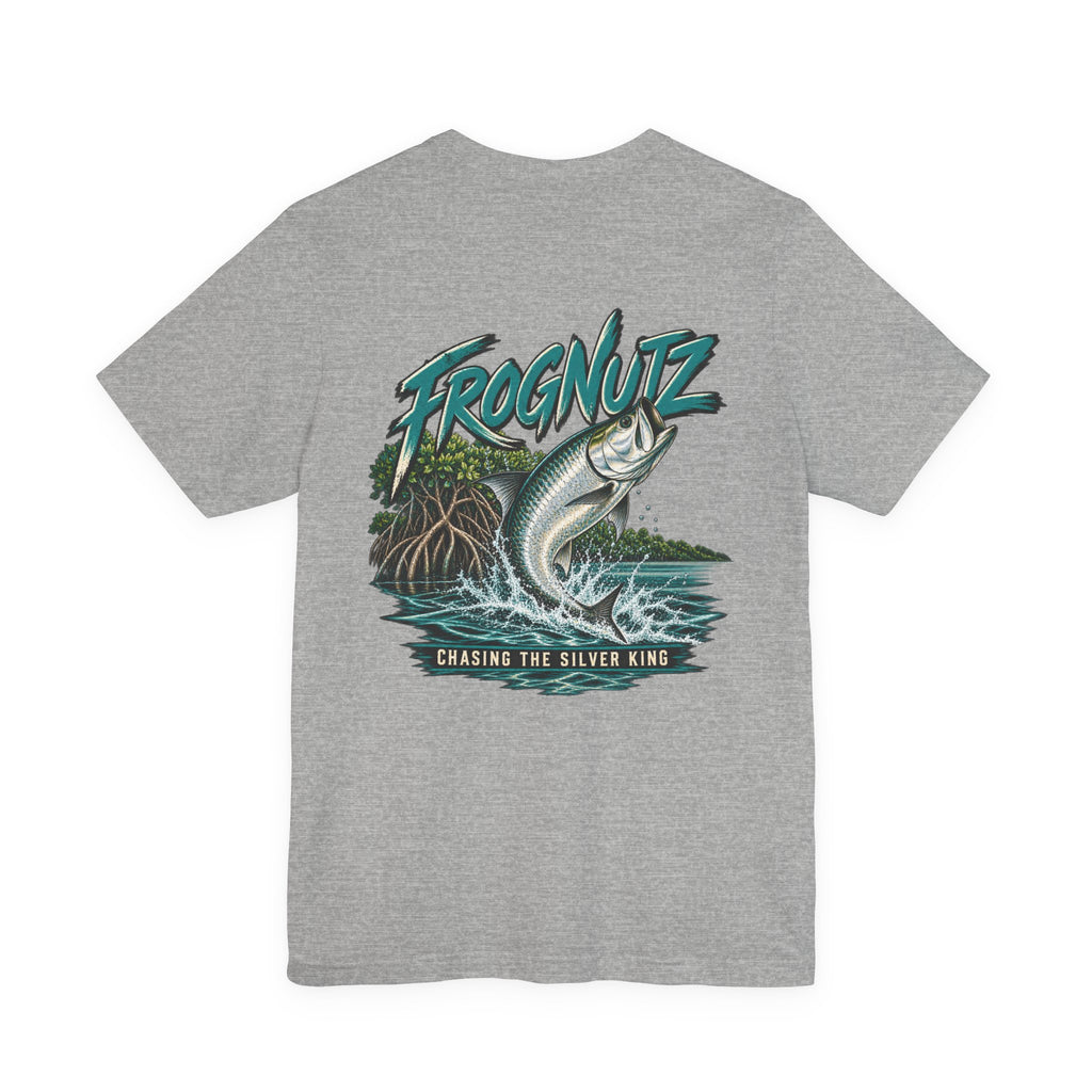 Frognutz Chasing the Silver King — Tarpon Tee | Front Logo & Back Graphic