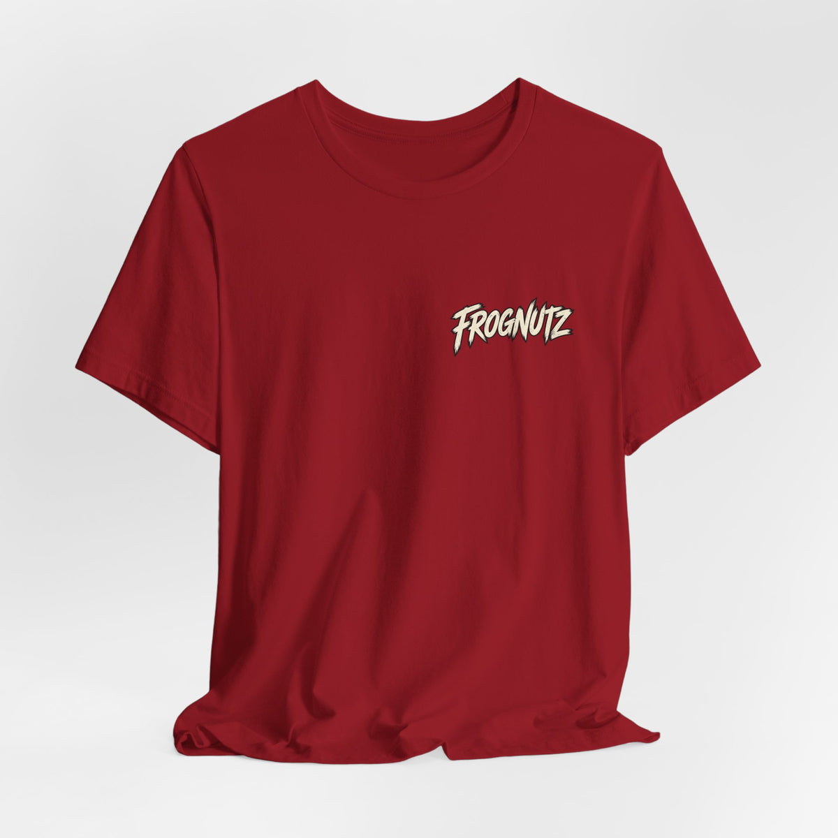 Frognutz Cold Beer Warm Friends Great Stories | Front Logo and Back Graphic Tee