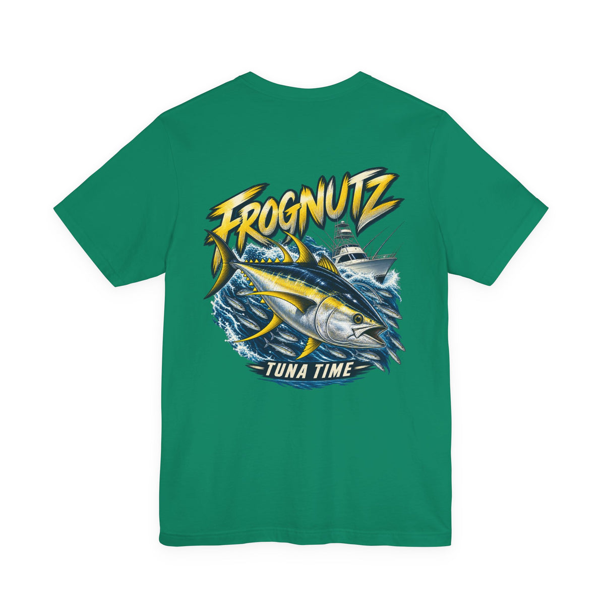 Frognutz Tuna Time | Front Logo and Back Graphic Tee