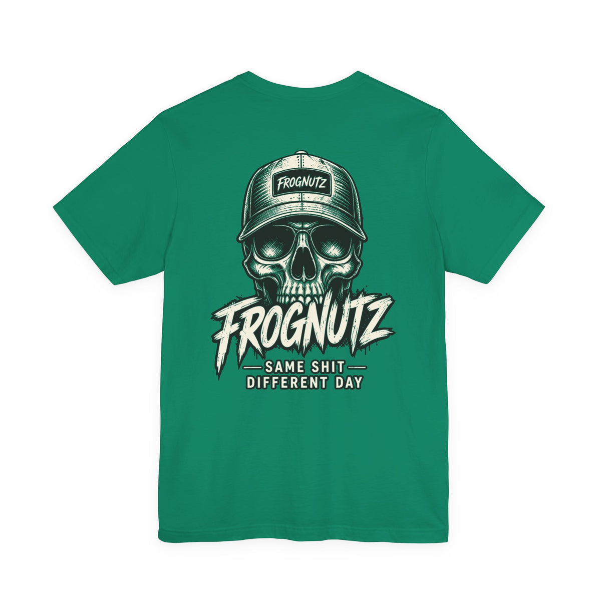 Frognutz Same Shit Different Day | Front Logo and Back Graphic Tee