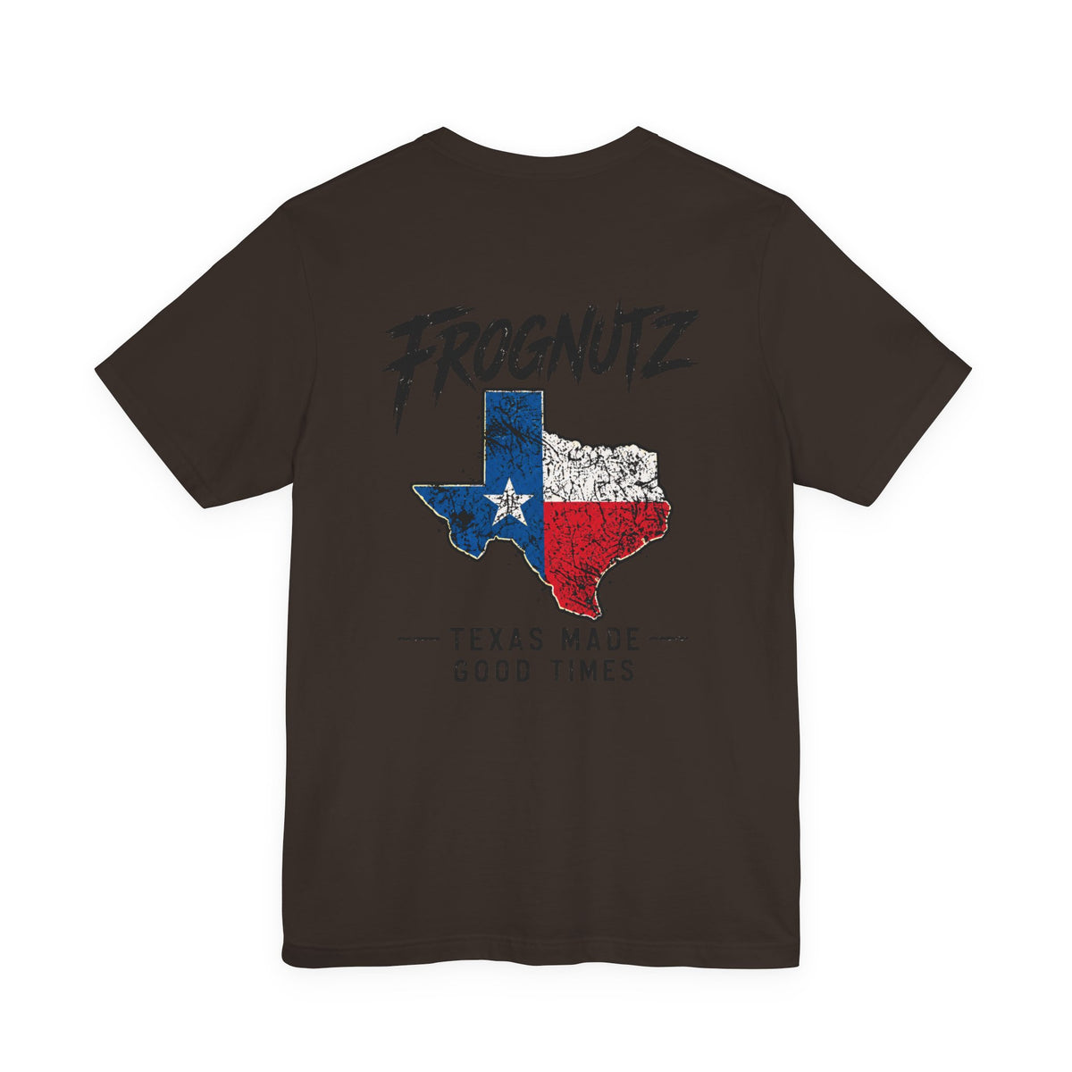Frognutz Texas Made Good Times | Front Logo and Back Graphic Tee