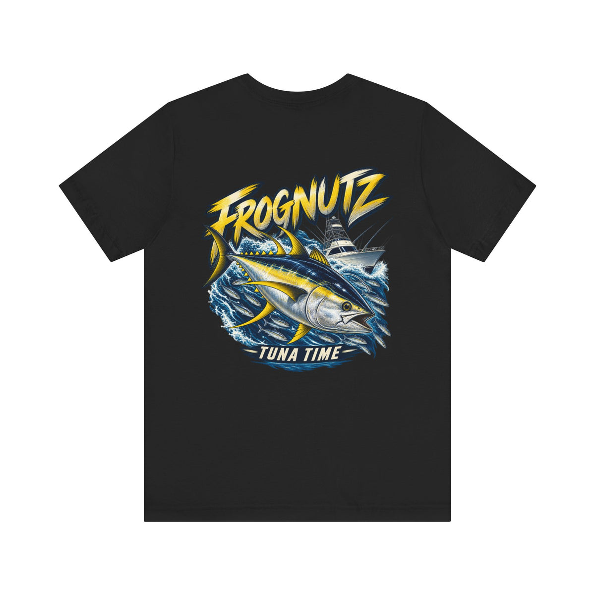 Frognutz Tuna Time | Front Logo and Back Graphic Tee