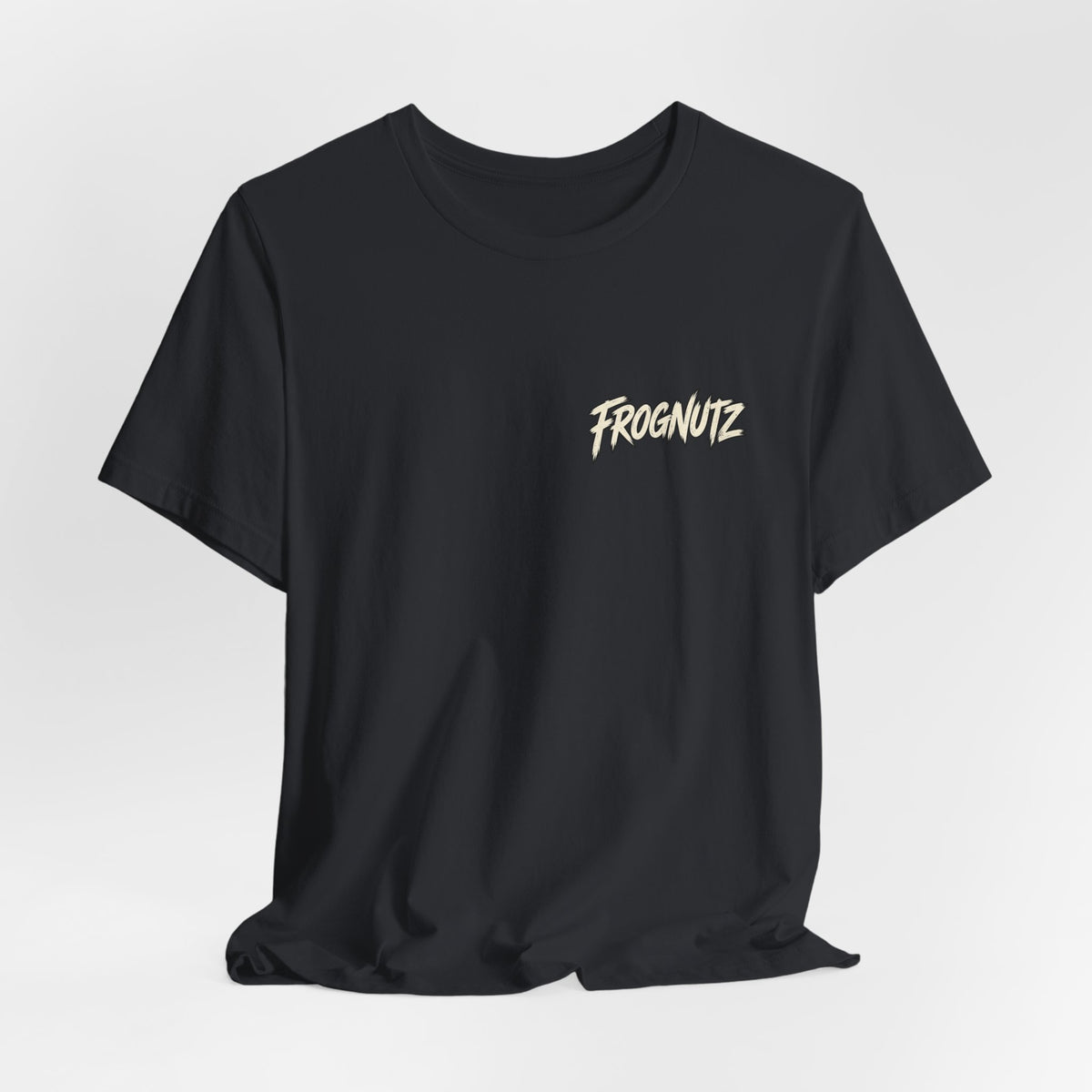 Frognutz Cold Beer Warm Friends Great Stories | Front Logo and Back Graphic Tee