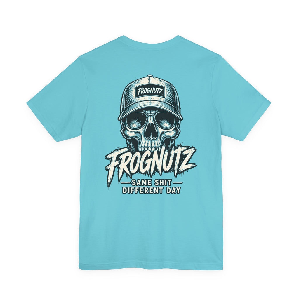 Frognutz Same Shit Different Day | Front Logo and Back Graphic Tee