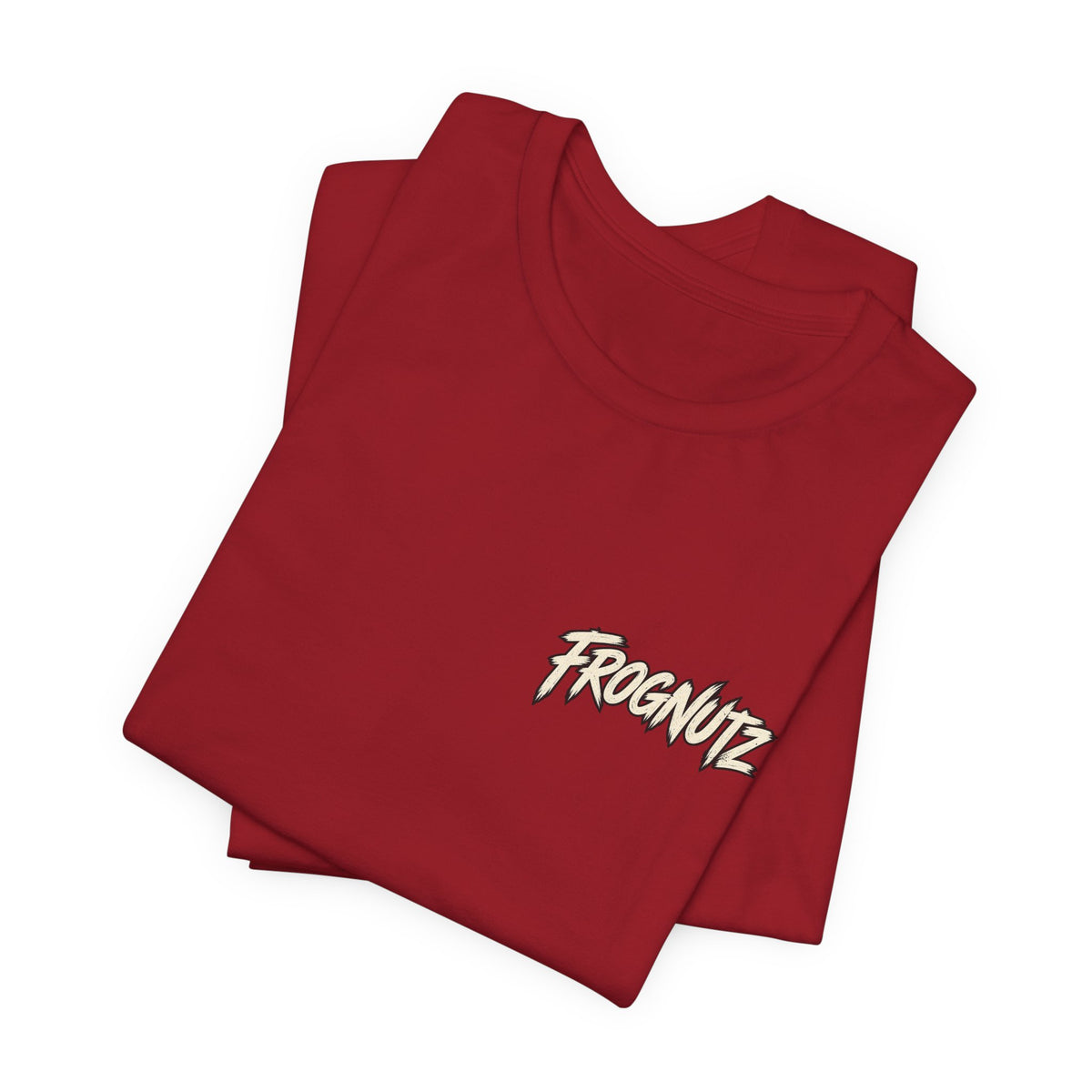 Frognutz Cold Beer Warm Friends Great Stories | Front Logo and Back Graphic Tee