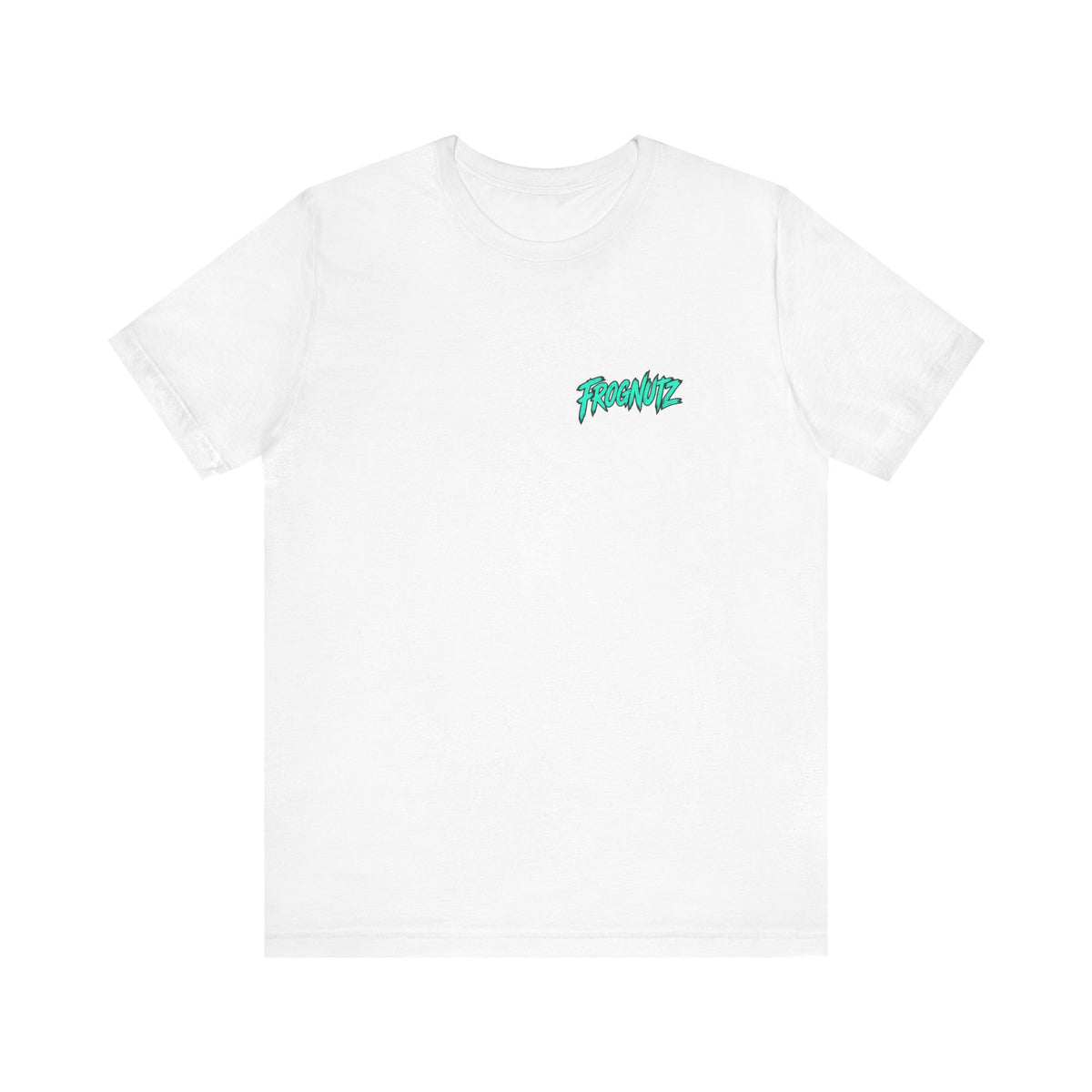 Frognutz Tailing Tides and Good Vibes — Redfish Tee | Front Logo and Back Graphic