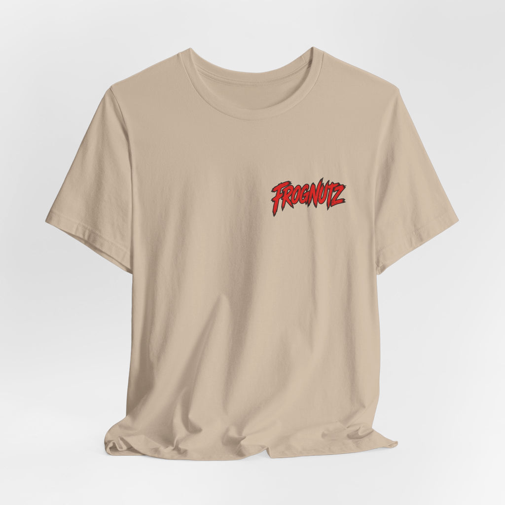 Frognutz Stars Stripes and Saltwater | Front Logo and Back Graphic Tee