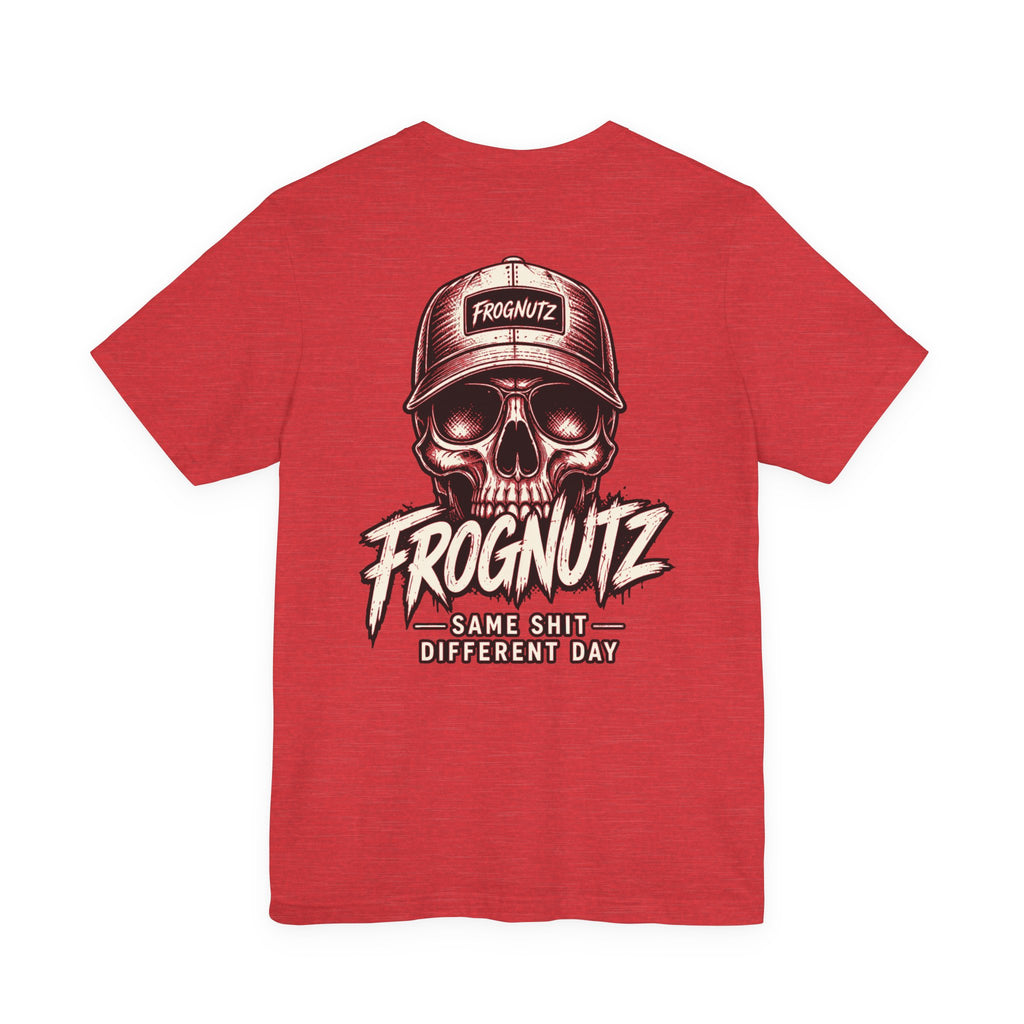 Frognutz Same Shit Different Day | Front Logo and Back Graphic Tee