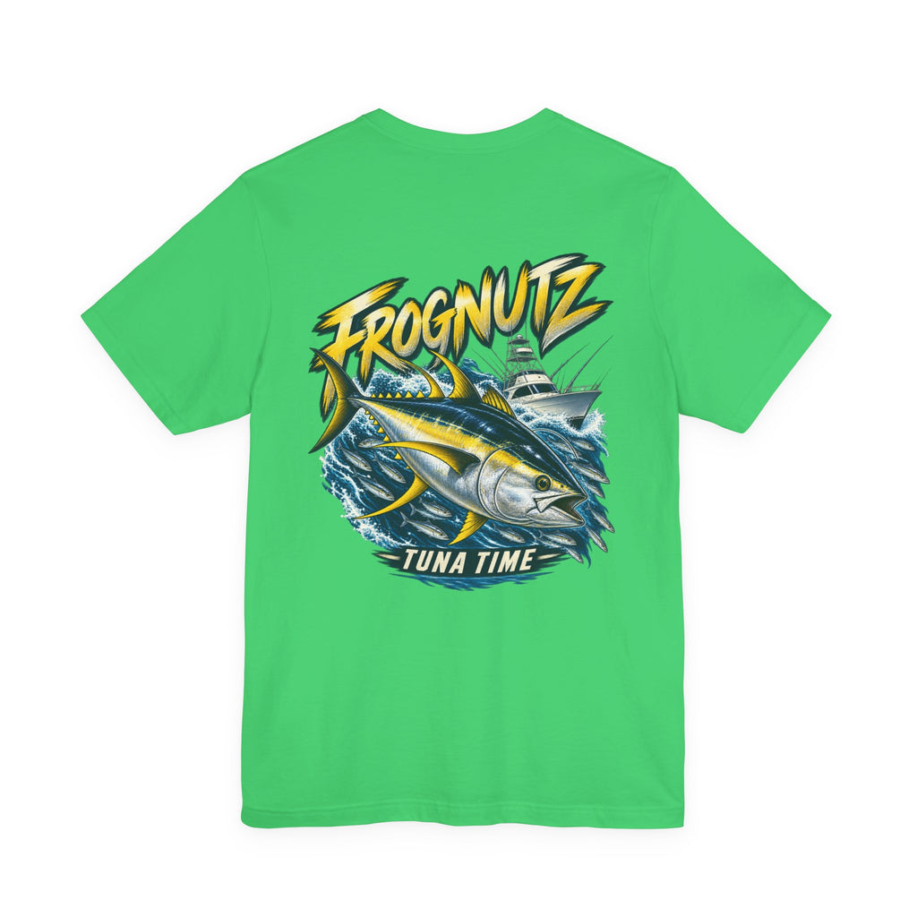 Frognutz Tuna Time | Front Logo and Back Graphic Tee