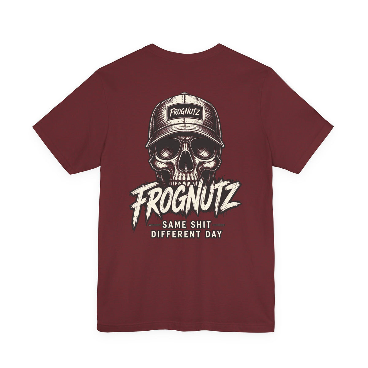 Frognutz Same Shit Different Day | Front Logo and Back Graphic Tee