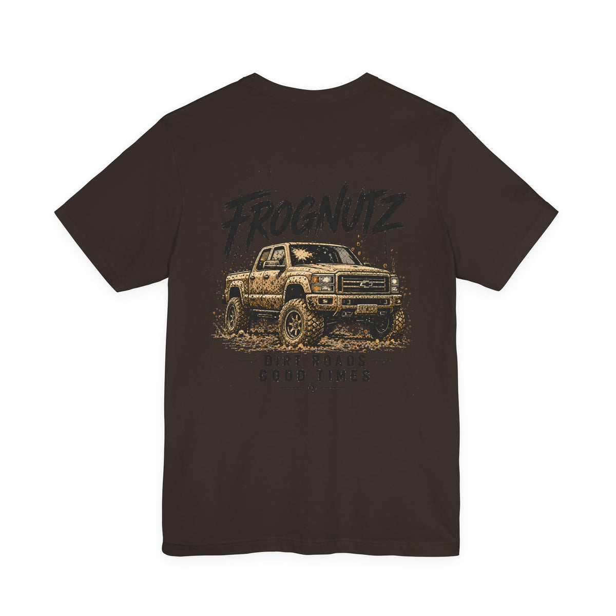 Frognutz Dirt Roads Good Times | Front Logo and Back Graphic Tee