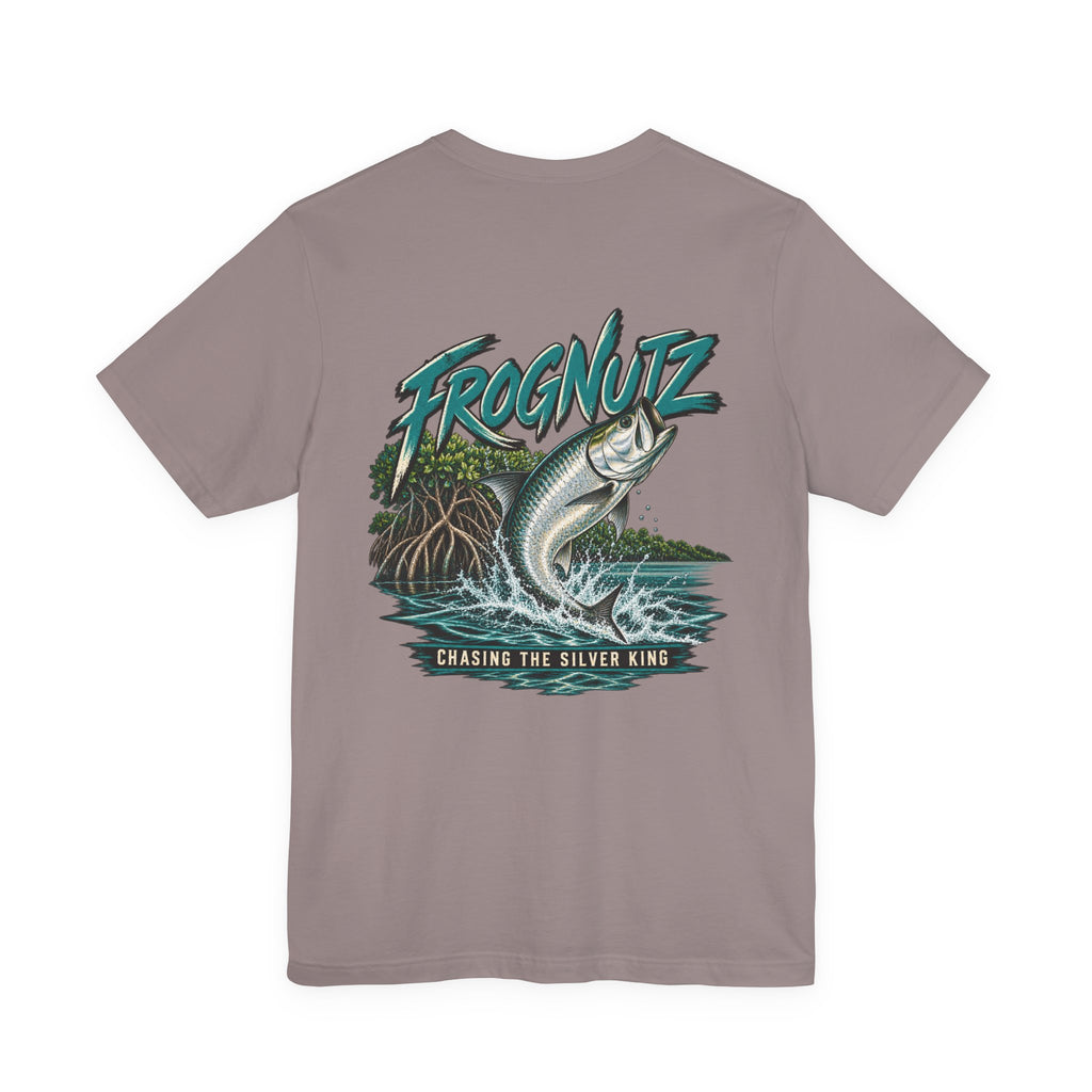 Frognutz Chasing the Silver King — Tarpon Tee | Front Logo & Back Graphic