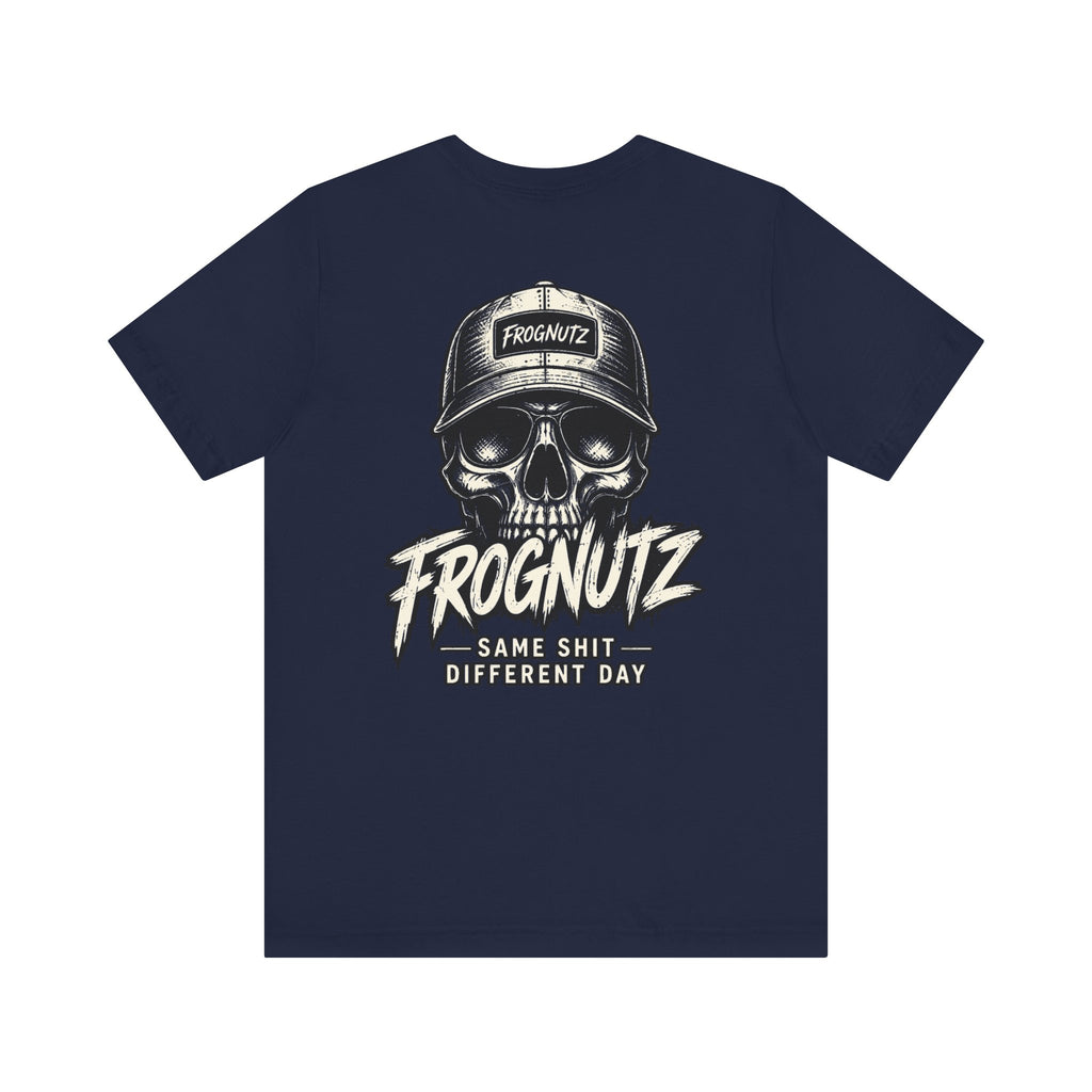 Frognutz Same Shit Different Day | Front Logo and Back Graphic Tee