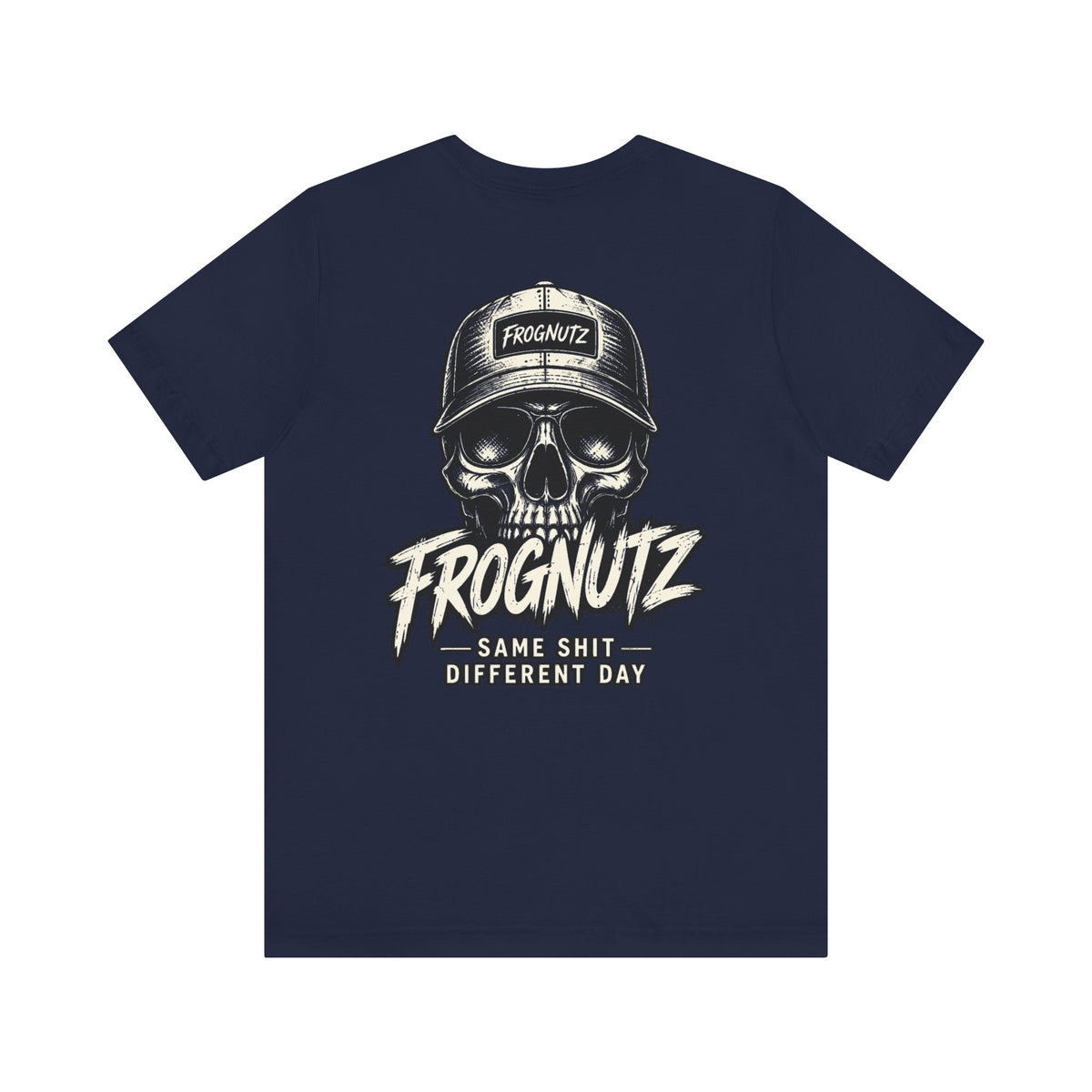 Frognutz Same Shit Different Day | Front Logo and Back Graphic Tee