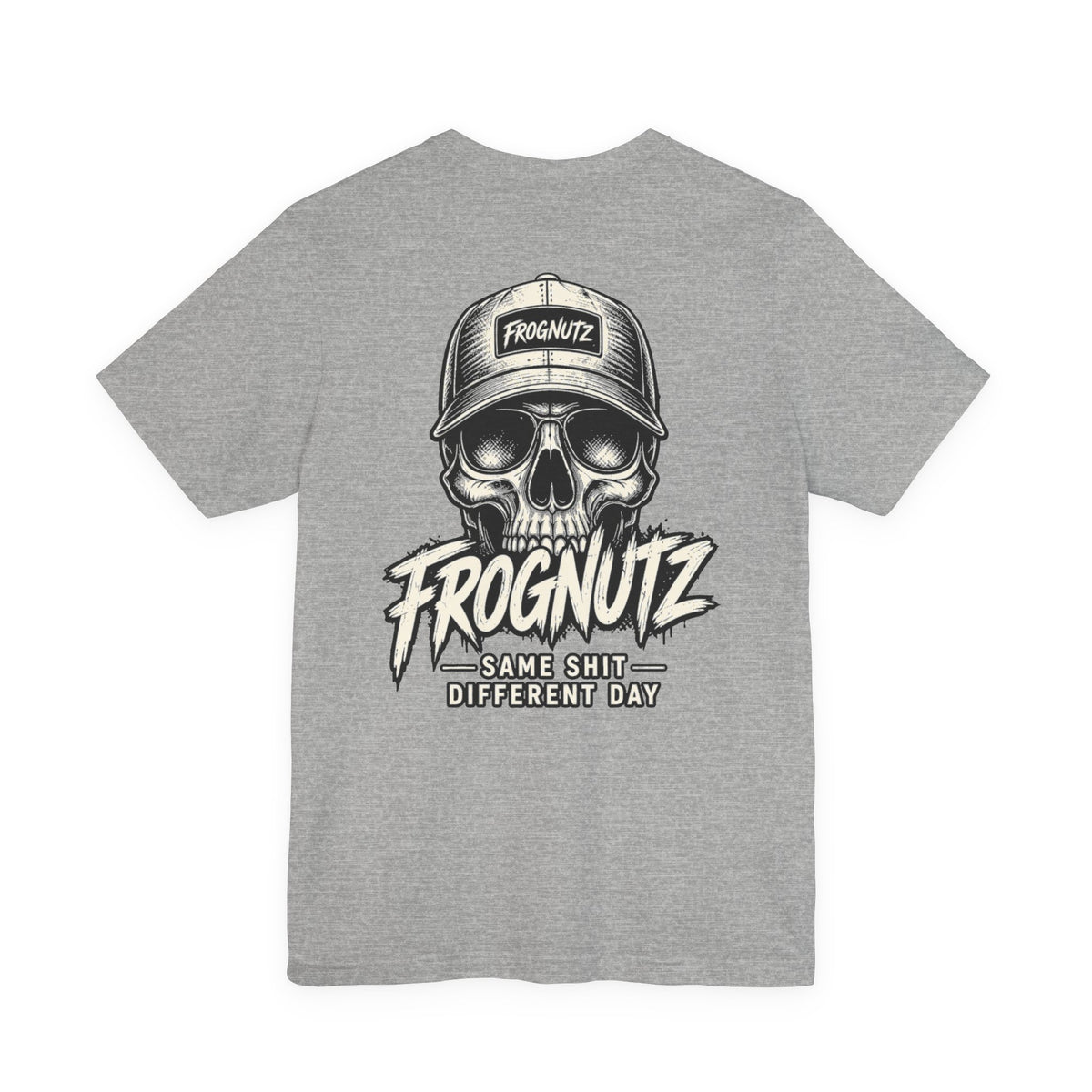 Frognutz Same Shit Different Day | Front Logo and Back Graphic Tee