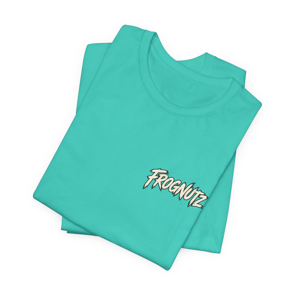 Frognutz Cold Beer Warm Friends Great Stories | Front Logo and Back Graphic Tee