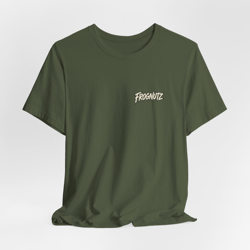 Frognutz Born for the Season | Front Logo and Back Graphic Tee