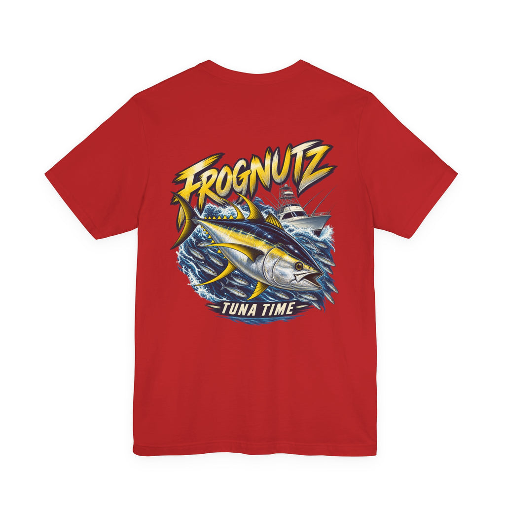 Frognutz Tuna Time | Front Logo and Back Graphic Tee