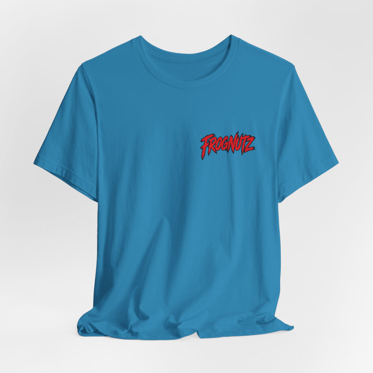 Frognutz Stars Stripes and Saltwater | Front Logo and Back Graphic Tee
