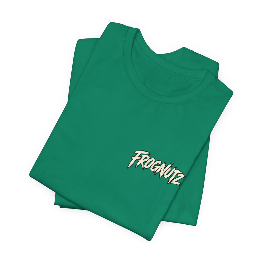 Frognutz Cold Beer Warm Friends Great Stories | Front Logo and Back Graphic Tee