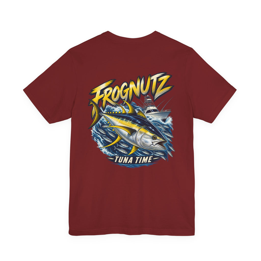 Frognutz Tuna Time | Front Logo and Back Graphic Tee