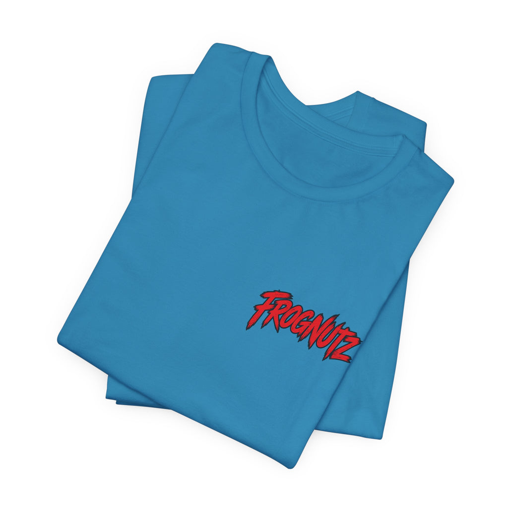 Frognutz Stars Stripes and Saltwater | Front Logo and Back Graphic Tee