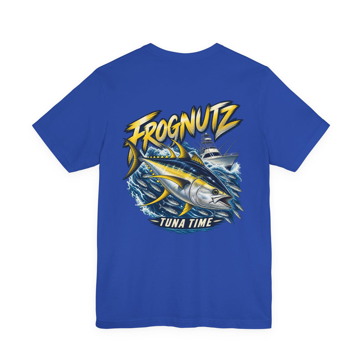 Frognutz Tuna Time | Front Logo and Back Graphic Tee