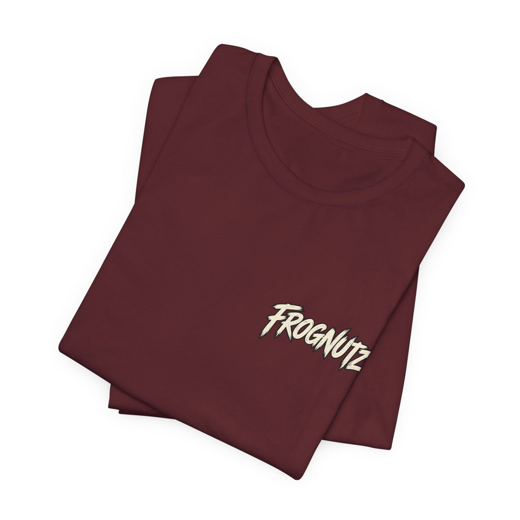 Frognutz Fish Beer Friends Bad Decisions | Front Logo and Back Graphic Tee