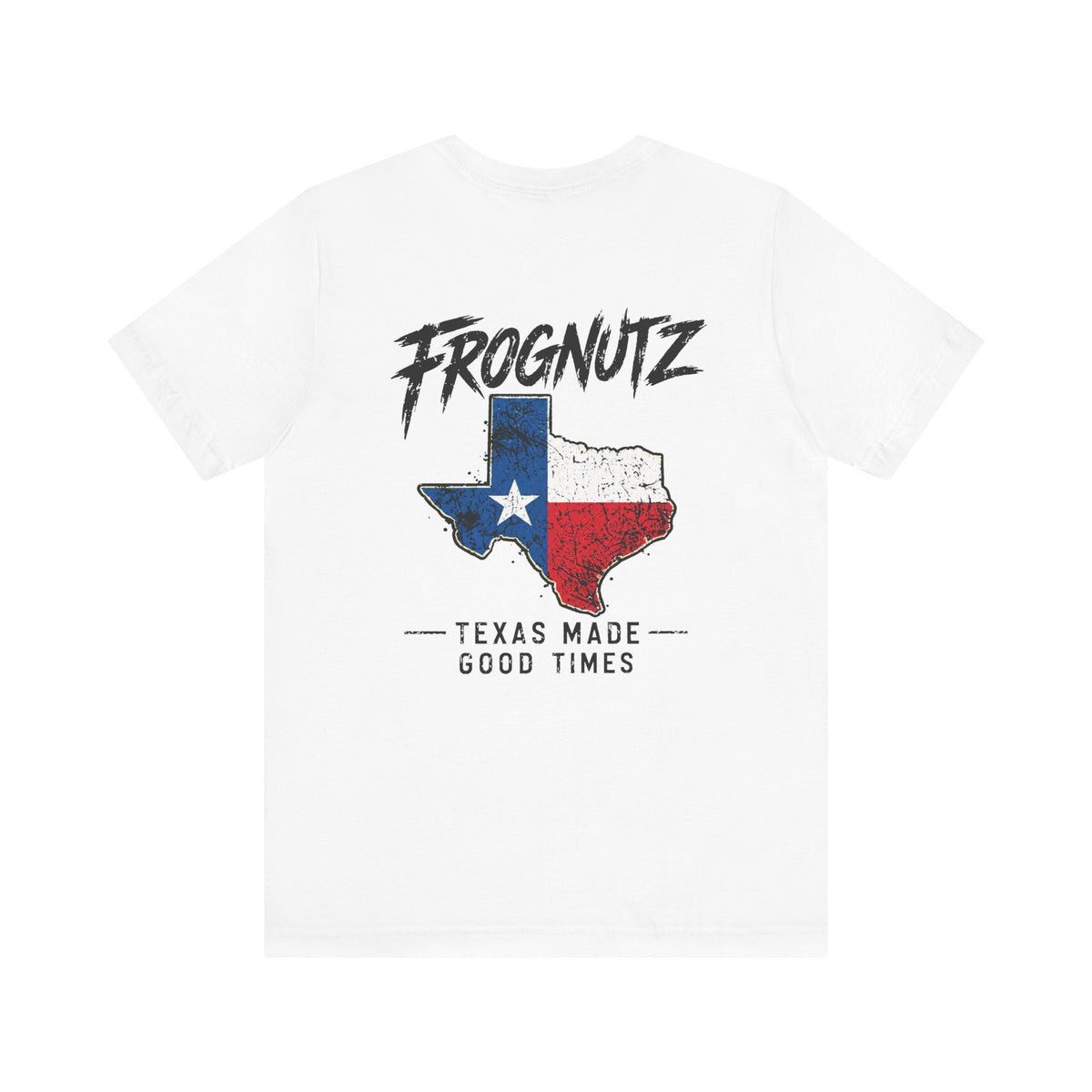 Frognutz Texas Made Good Times | Front Logo and Back Graphic Tee