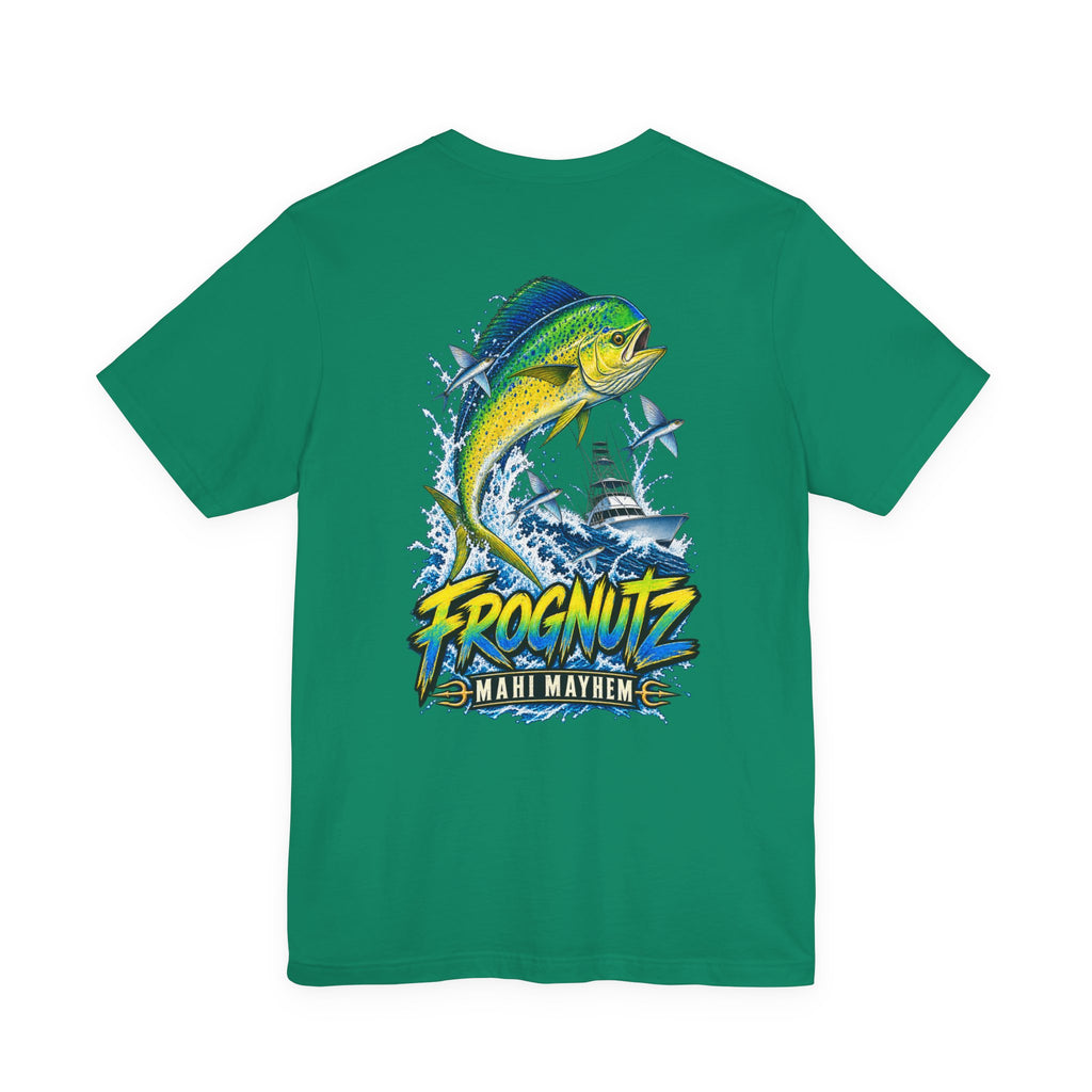 Frognutz Mahi Mayhem | Front Logo and Back Graphic Tee