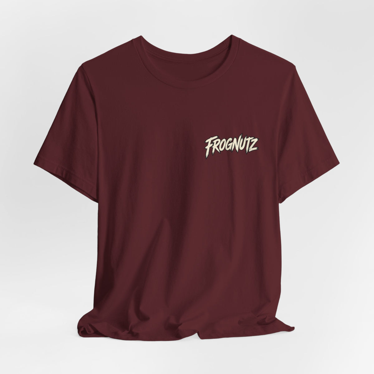 Frognutz Fish Beer Friends Bad Decisions | Front Logo and Back Graphic Tee