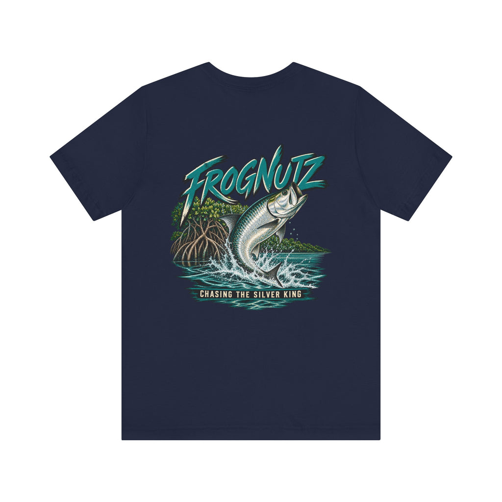Frognutz Chasing the Silver King — Tarpon Tee | Front Logo & Back Graphic