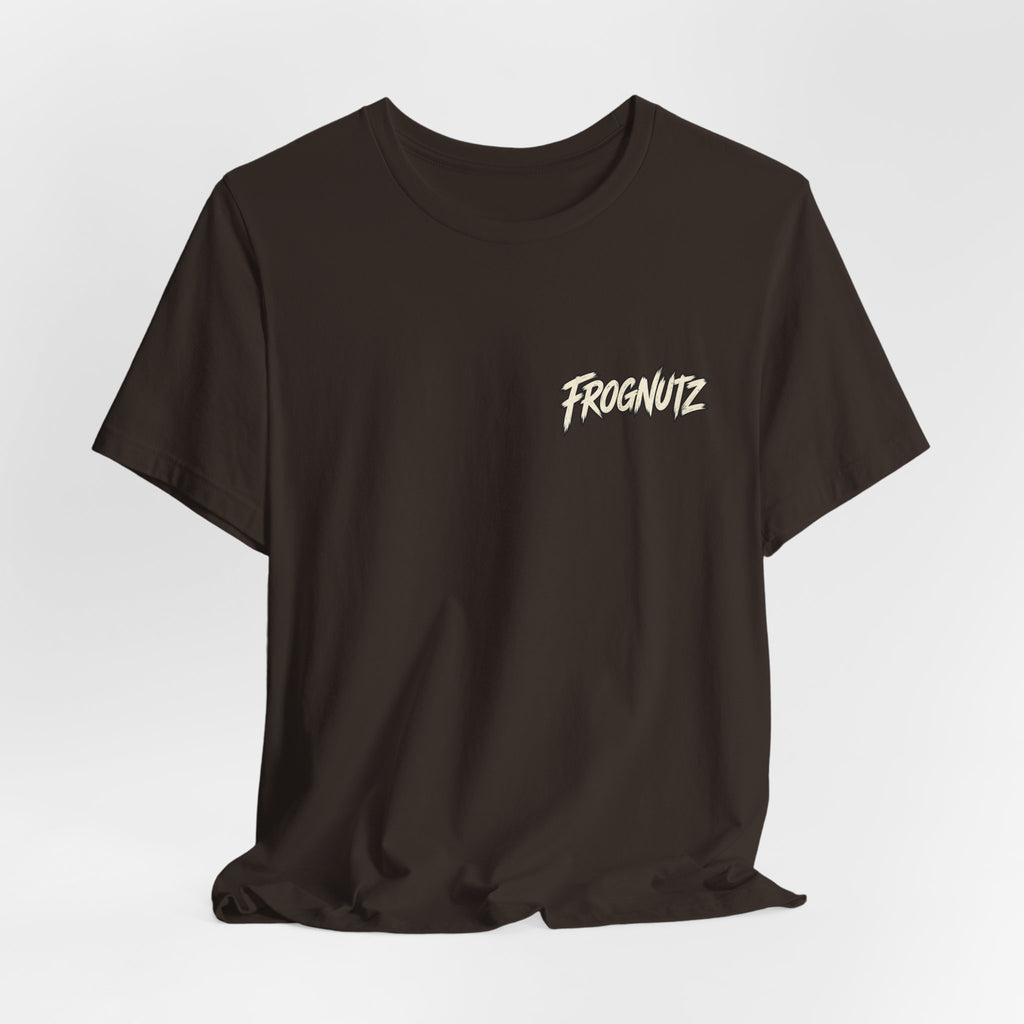 Frognutz Fish Beer Friends Bad Decisions | Front Logo and Back Graphic Tee