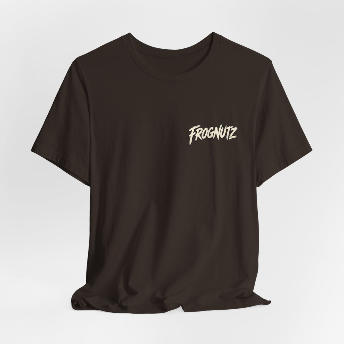 Frognutz Fish Beer Friends Bad Decisions | Front Logo and Back Graphic Tee
