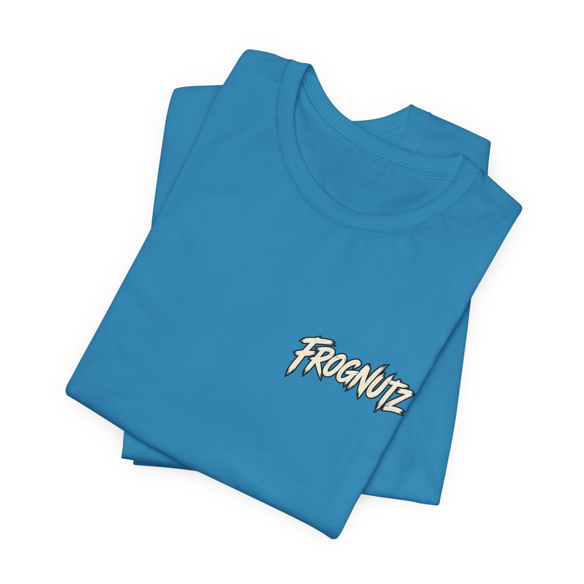 Frognutz Cold Beer Warm Friends Great Stories | Front Logo and Back Graphic Tee