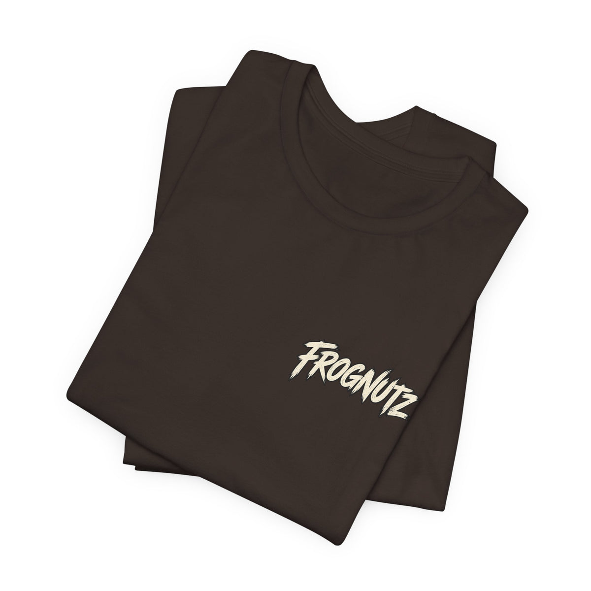 Frognutz Cold Beer Warm Friends Great Stories | Front Logo and Back Graphic Tee