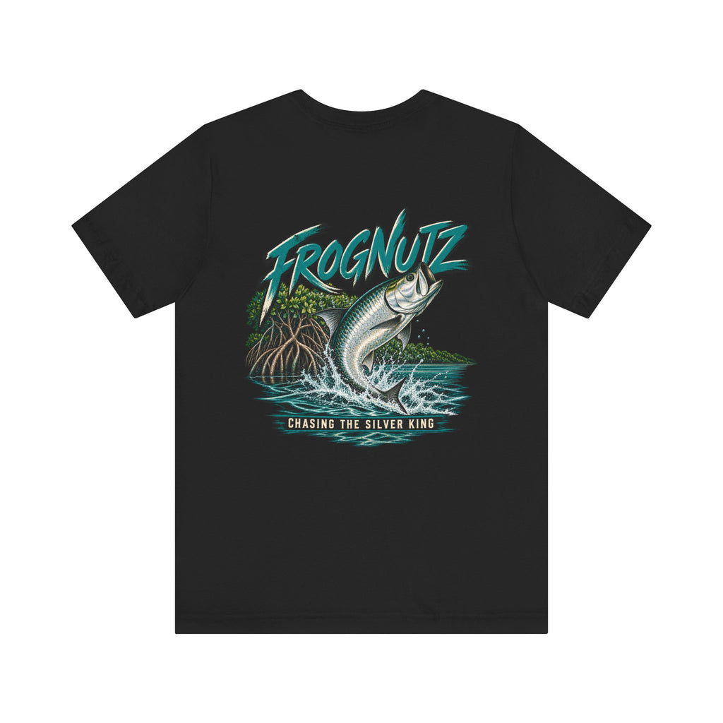 Frognutz Chasing the Silver King — Tarpon Tee | Front Logo & Back Graphic