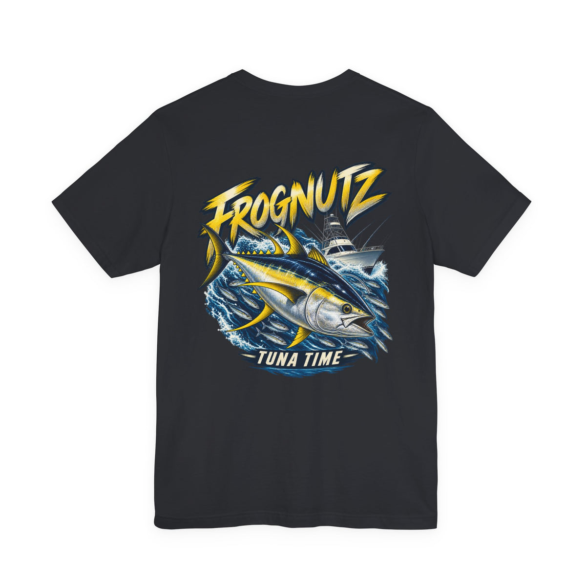 Frognutz Tuna Time | Front Logo and Back Graphic Tee