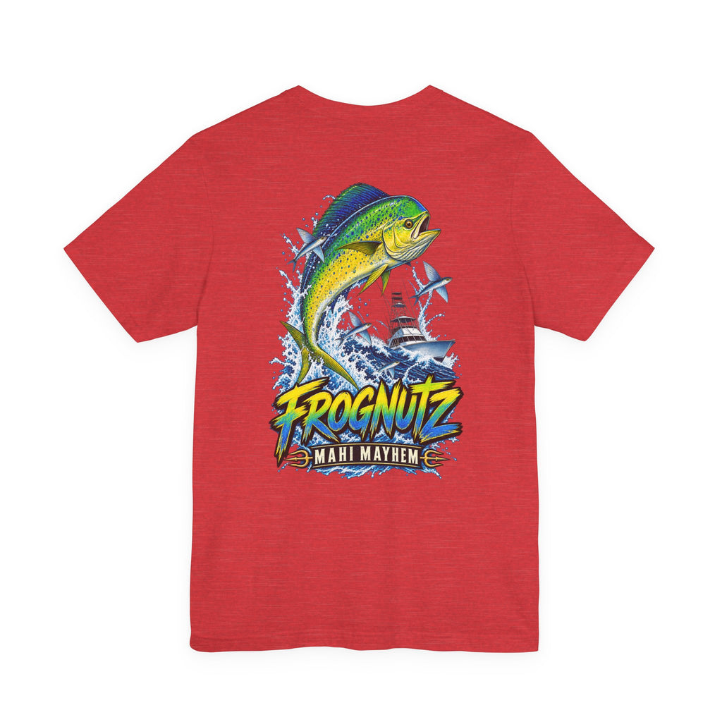 Frognutz Mahi Mayhem | Front Logo and Back Graphic Tee