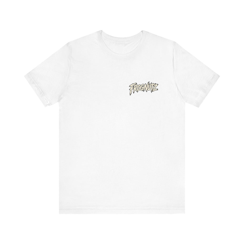 Frognutz Cold Beer Warm Friends Great Stories | Front Logo and Back Graphic Tee