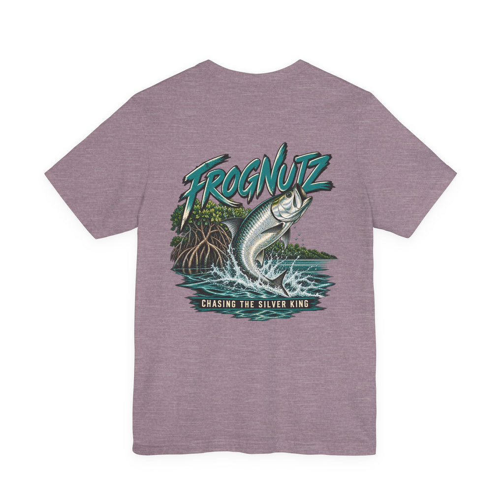 Frognutz Chasing the Silver King — Tarpon Tee | Front Logo & Back Graphic