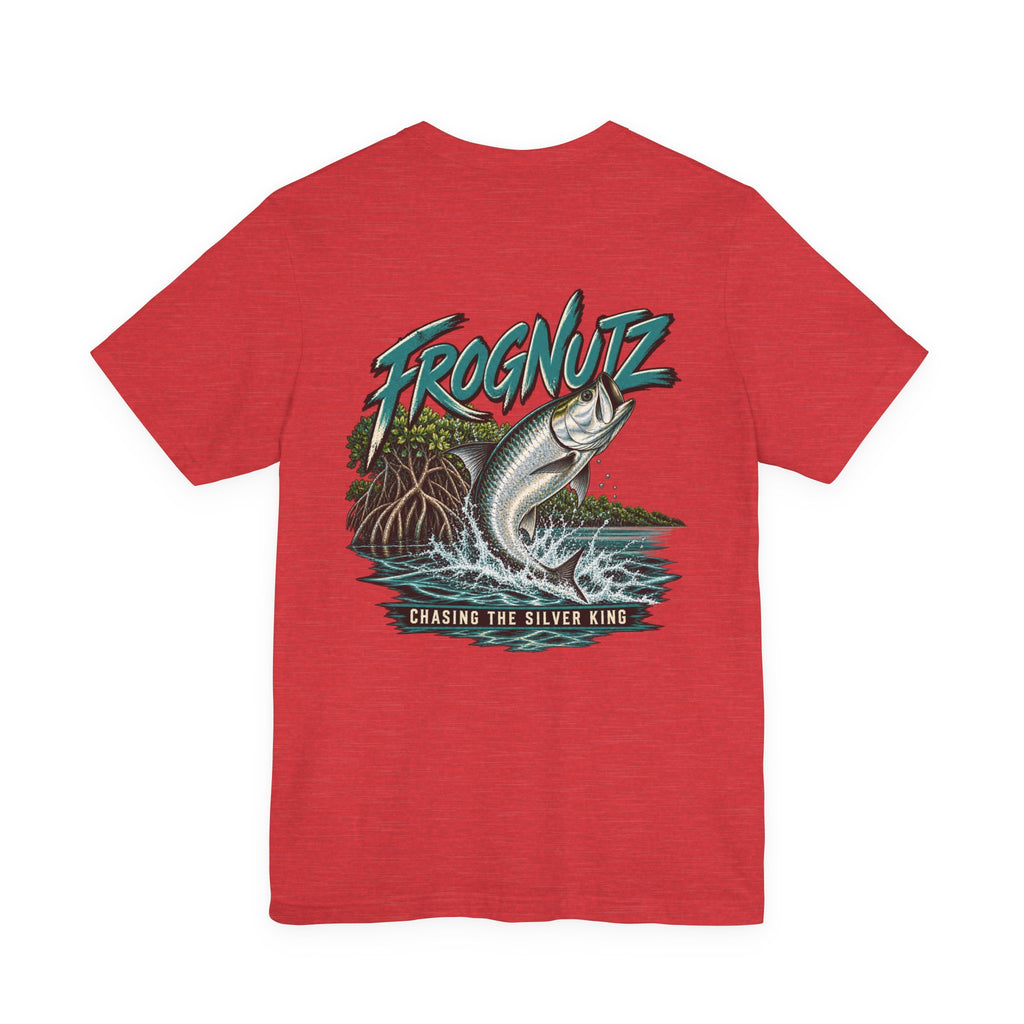 Frognutz Chasing the Silver King — Tarpon Tee | Front Logo & Back Graphic
