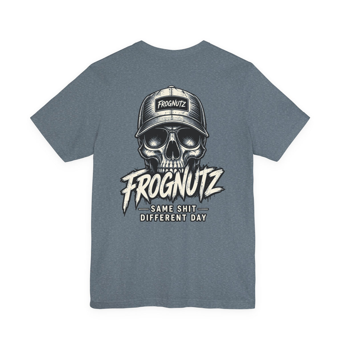 Frognutz Same Shit Different Day | Front Logo and Back Graphic Tee