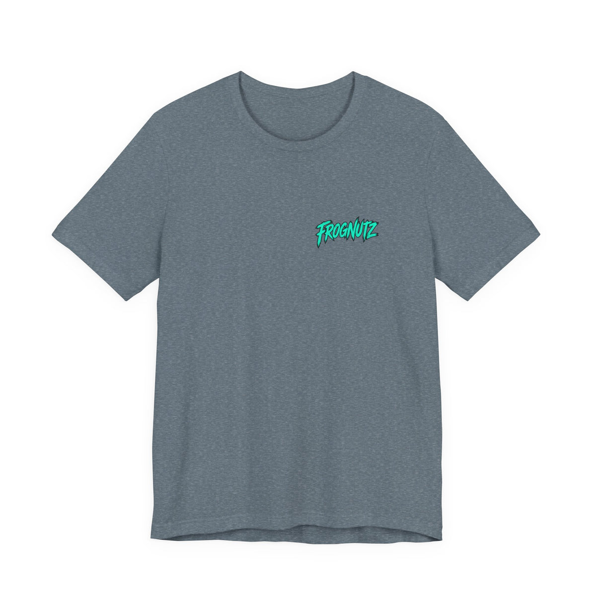 Frognutz Tailing Tides and Good Vibes — Redfish Tee | Front Logo and Back Graphic