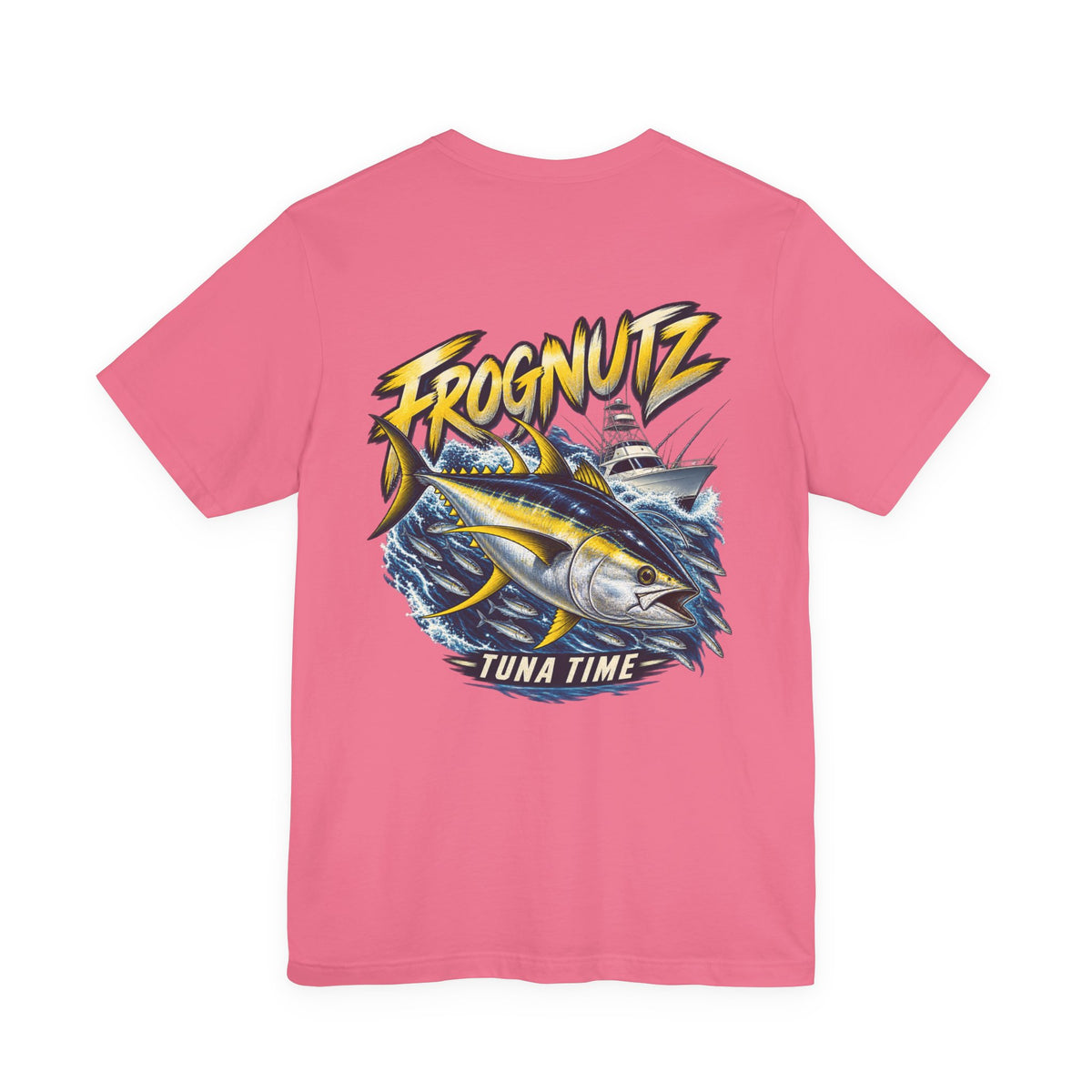 Frognutz Tuna Time | Front Logo and Back Graphic Tee