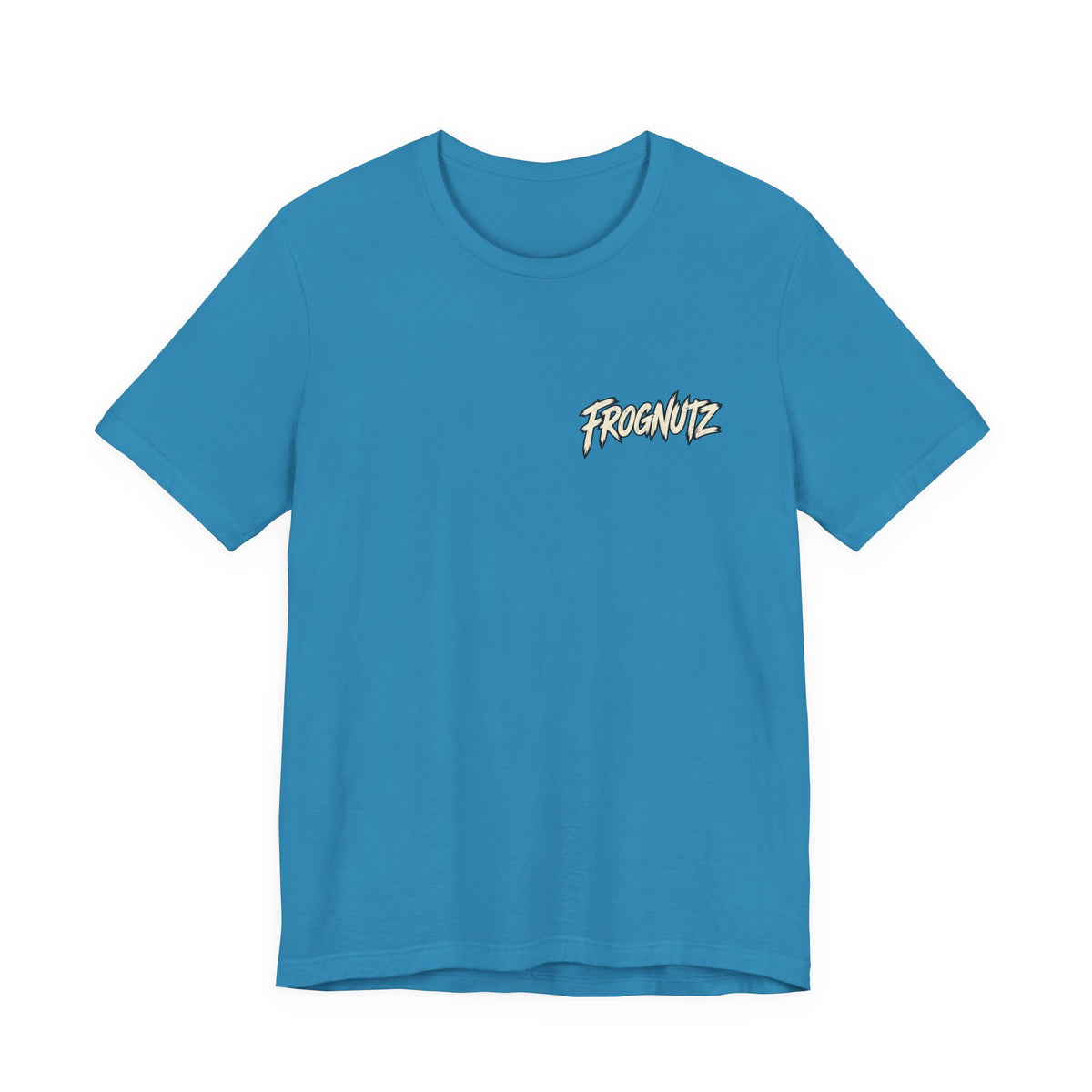 Frognutz Cold Beer Warm Friends Great Stories | Front Logo and Back Graphic Tee