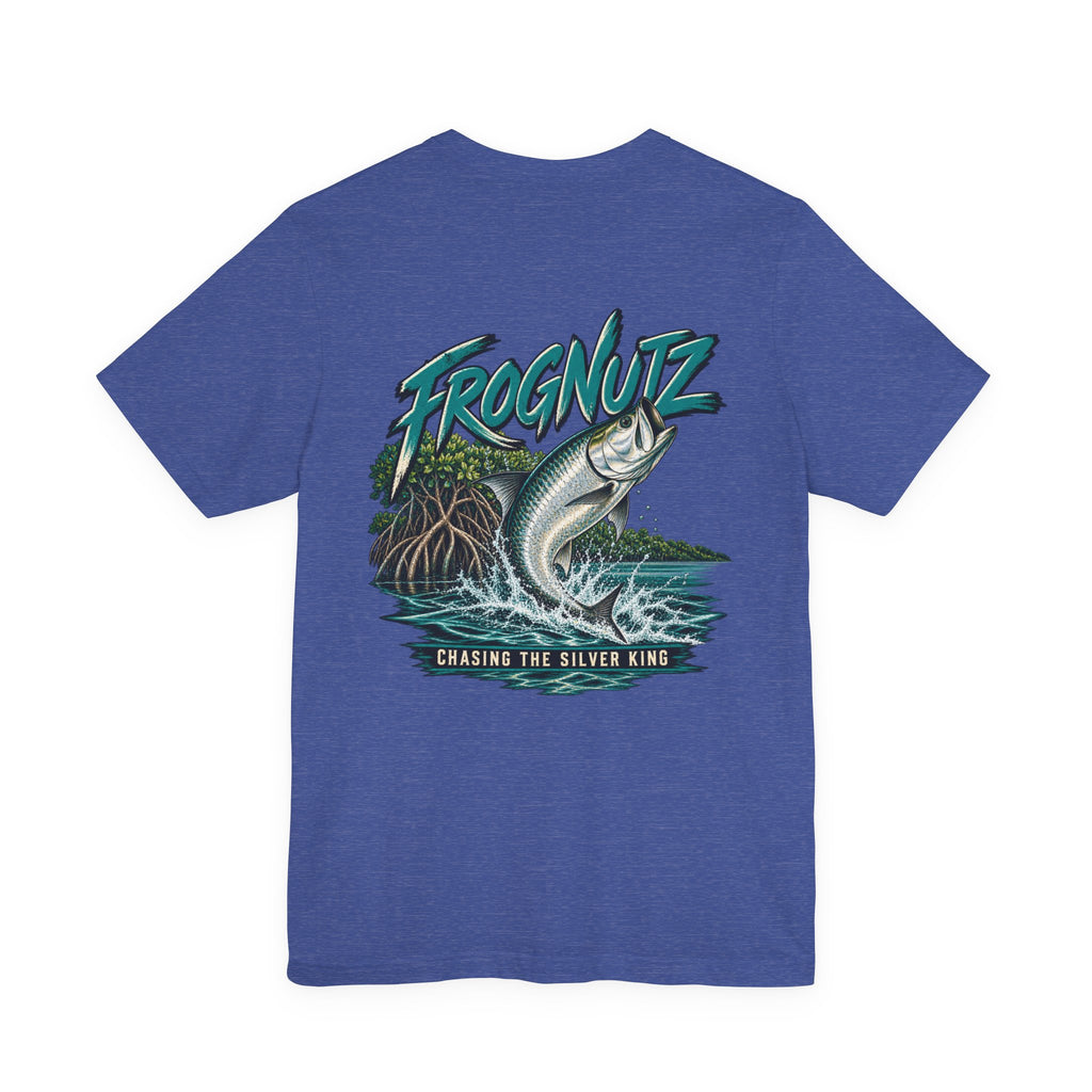 Frognutz Chasing the Silver King — Tarpon Tee | Front Logo & Back Graphic